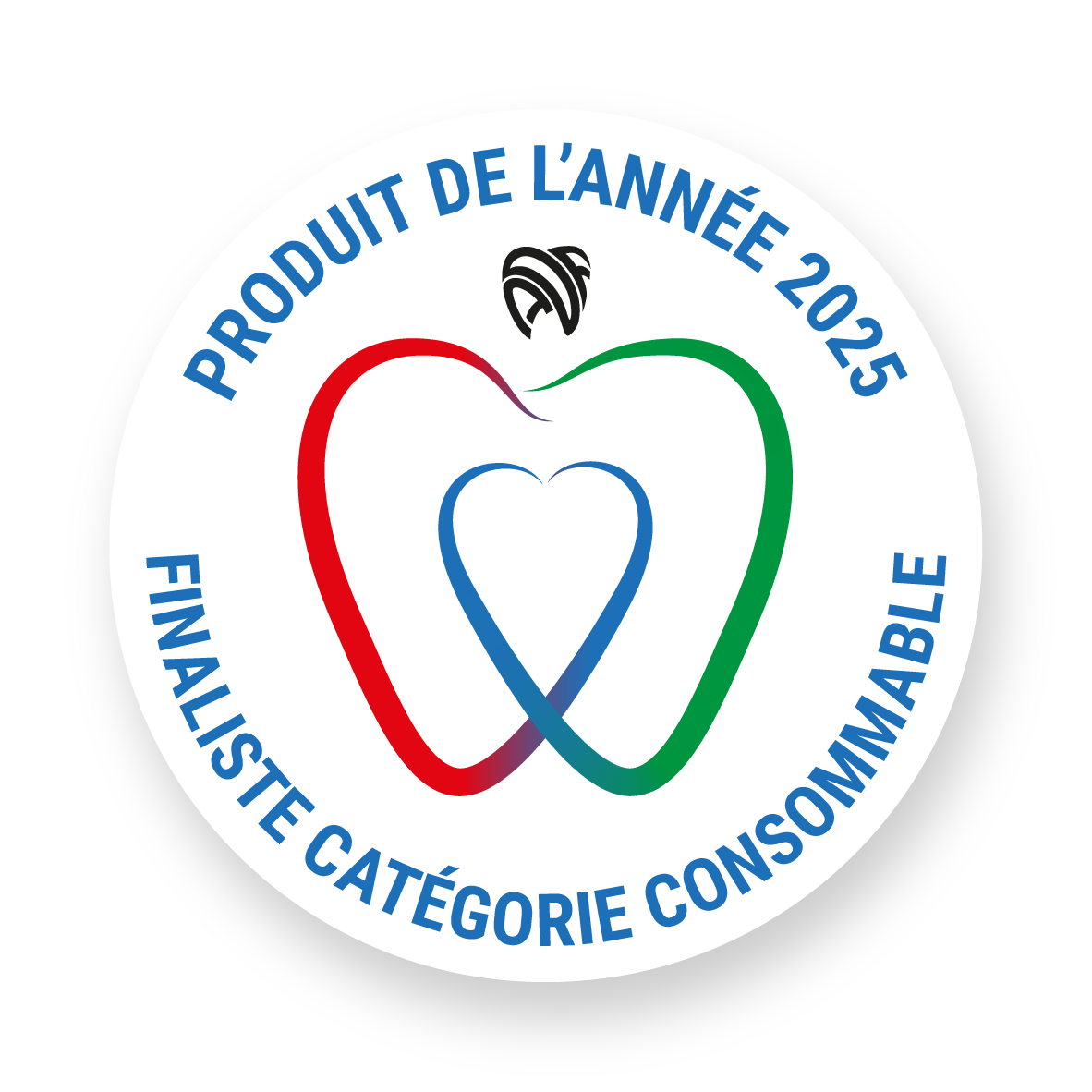 logo finaliste Produit de l'année ADF 2025 catégorie Consommable