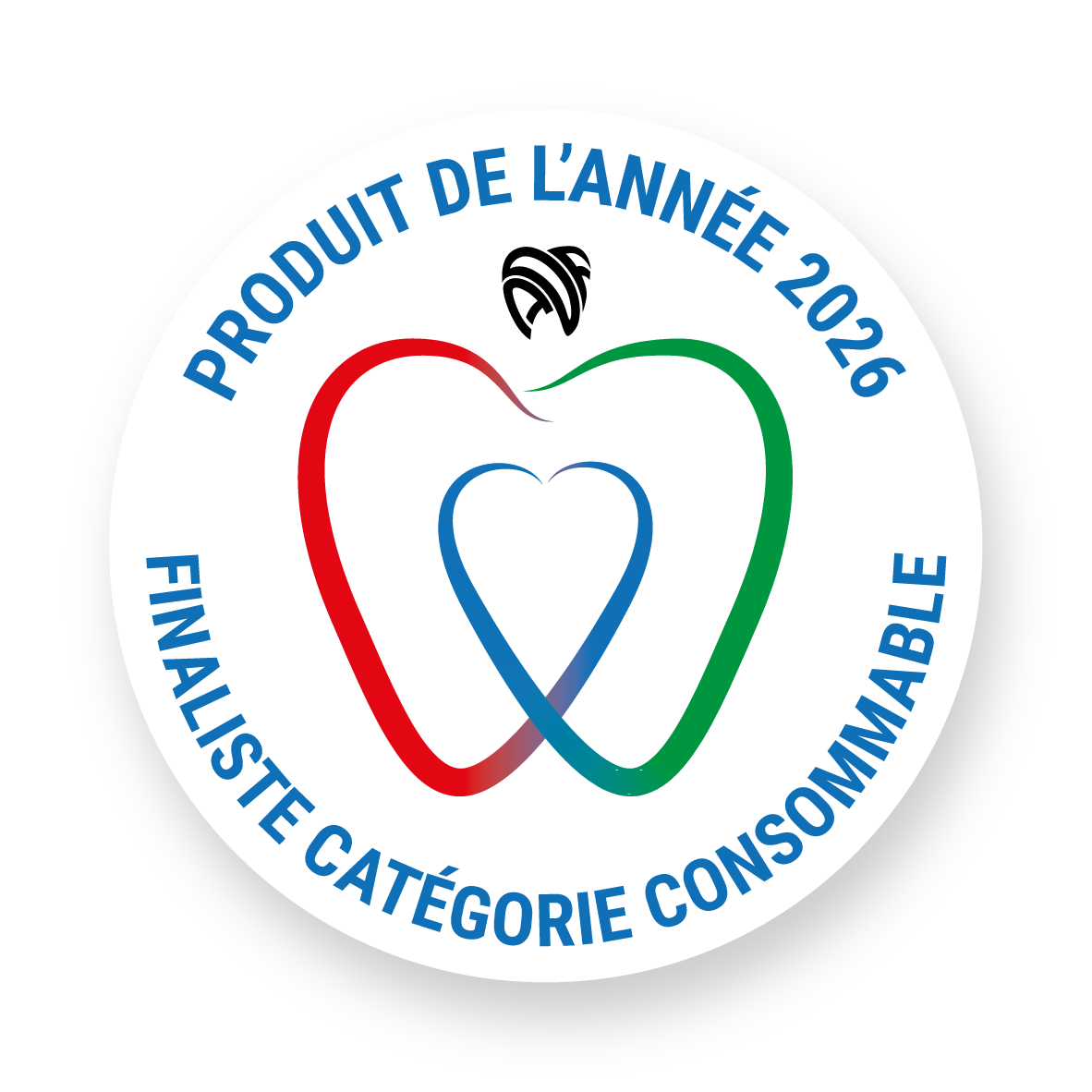 logo finaliste Produit de l'année ADF 2025 catégorie Consommable