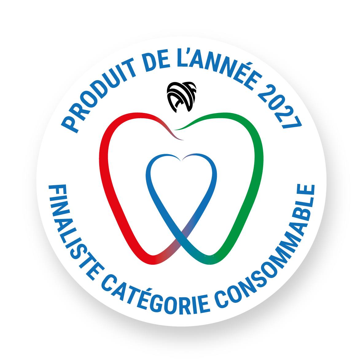 logo finaliste Produit de l'année ADF 2025 catégorie Consommable